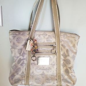 Coach Poppy Signature Tote
